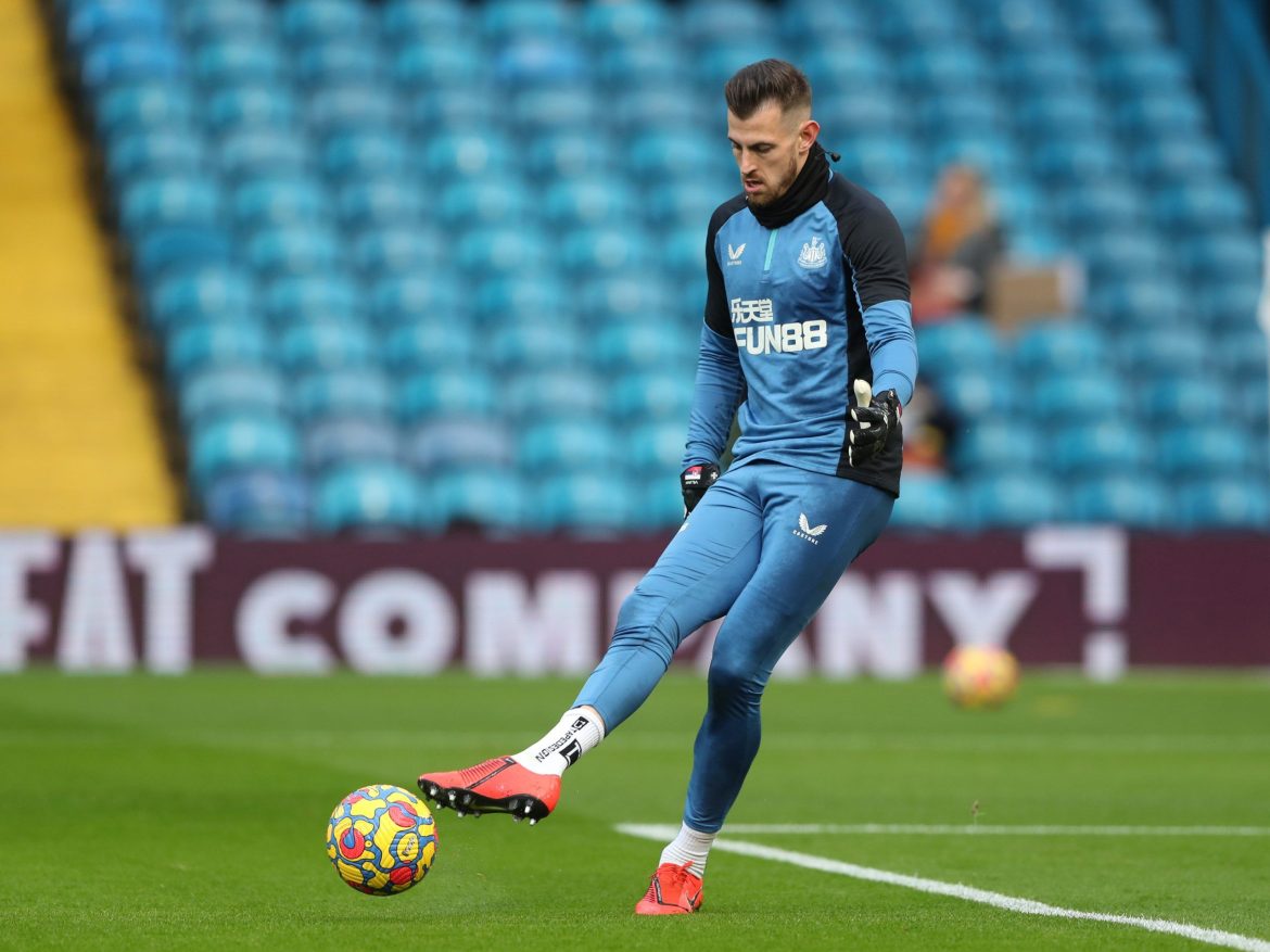 Newcastle dealt Martin Dubravka blow
